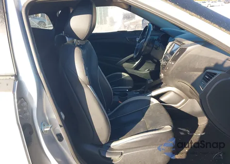 2015 Hyundai Veloster Turbo из США, поврежденный, VIN KMHTC6AE2FU239676